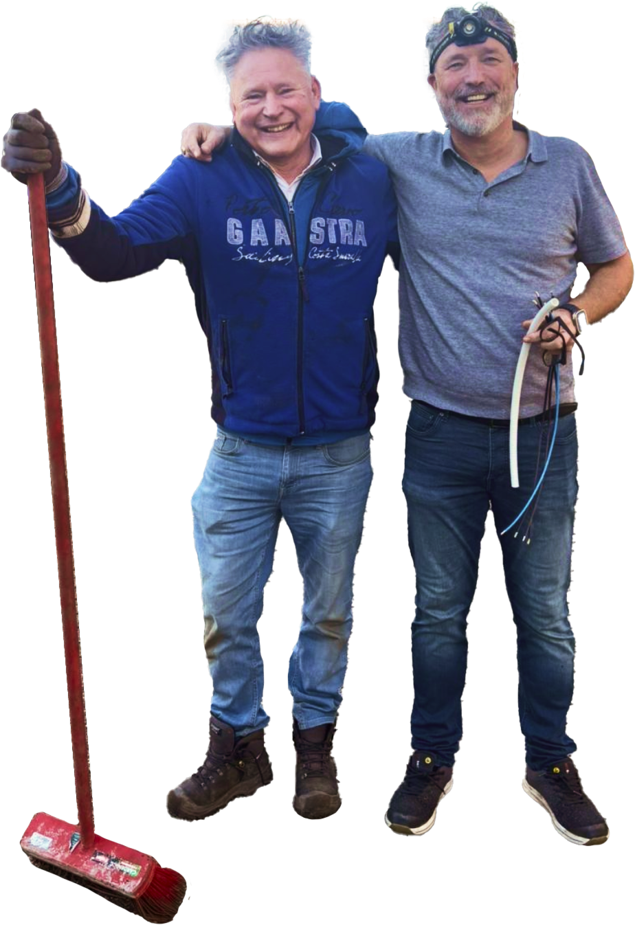 Ron en Fred — oprichters van ChargeCars, foto uit 2019